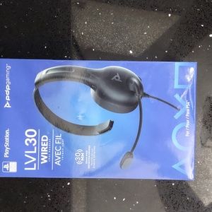 2/$25 BNIB pdpgaming LVL30 Wired Chat Headset for PS4 (has 3.5mm headset jack)